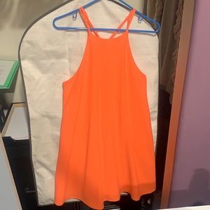Gianni Bini bright orange dress